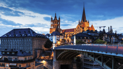 Lausanne city view